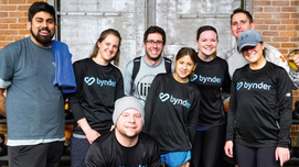 Bynder Boston gets in a spin for a good cause